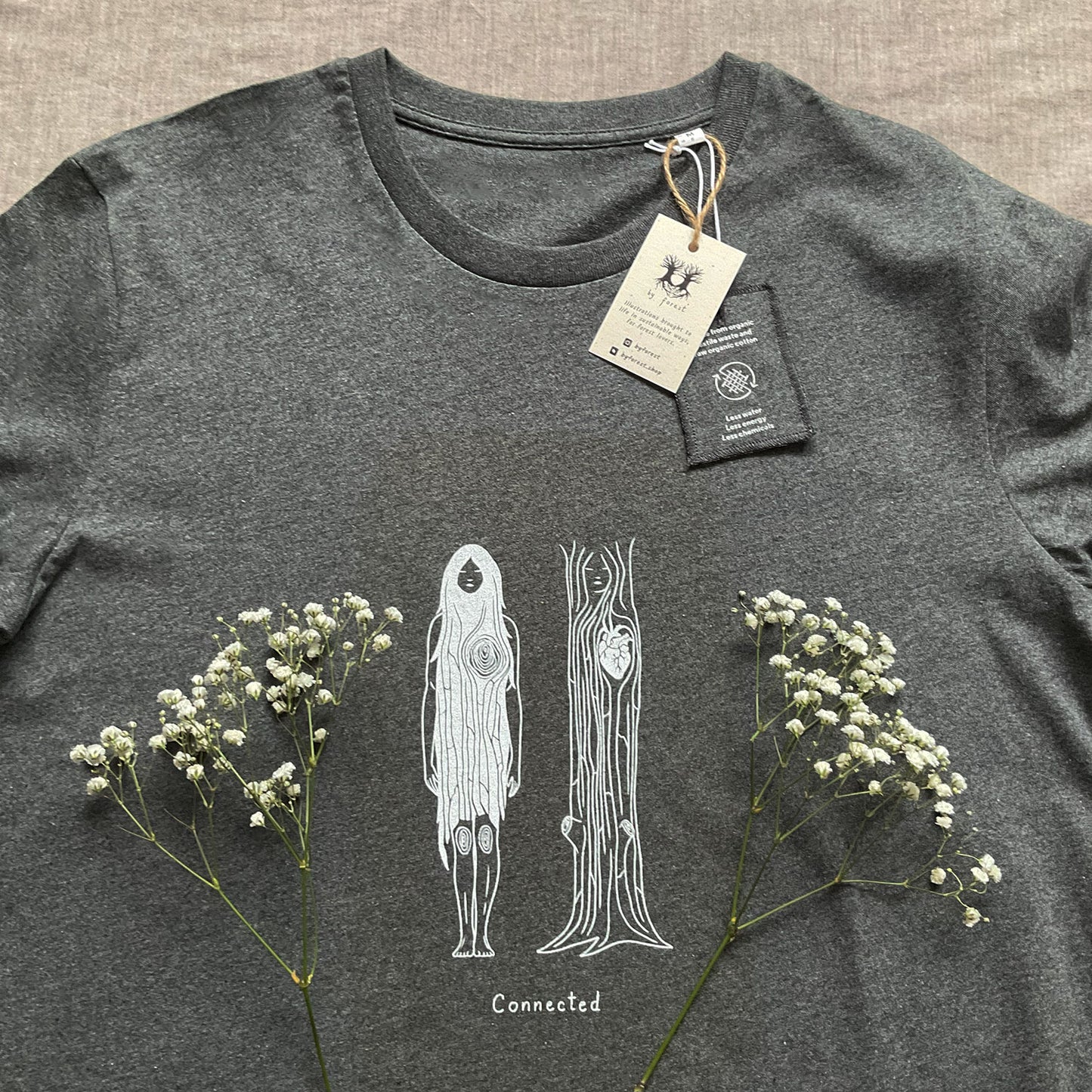 Tricou "Connected", RE-Black