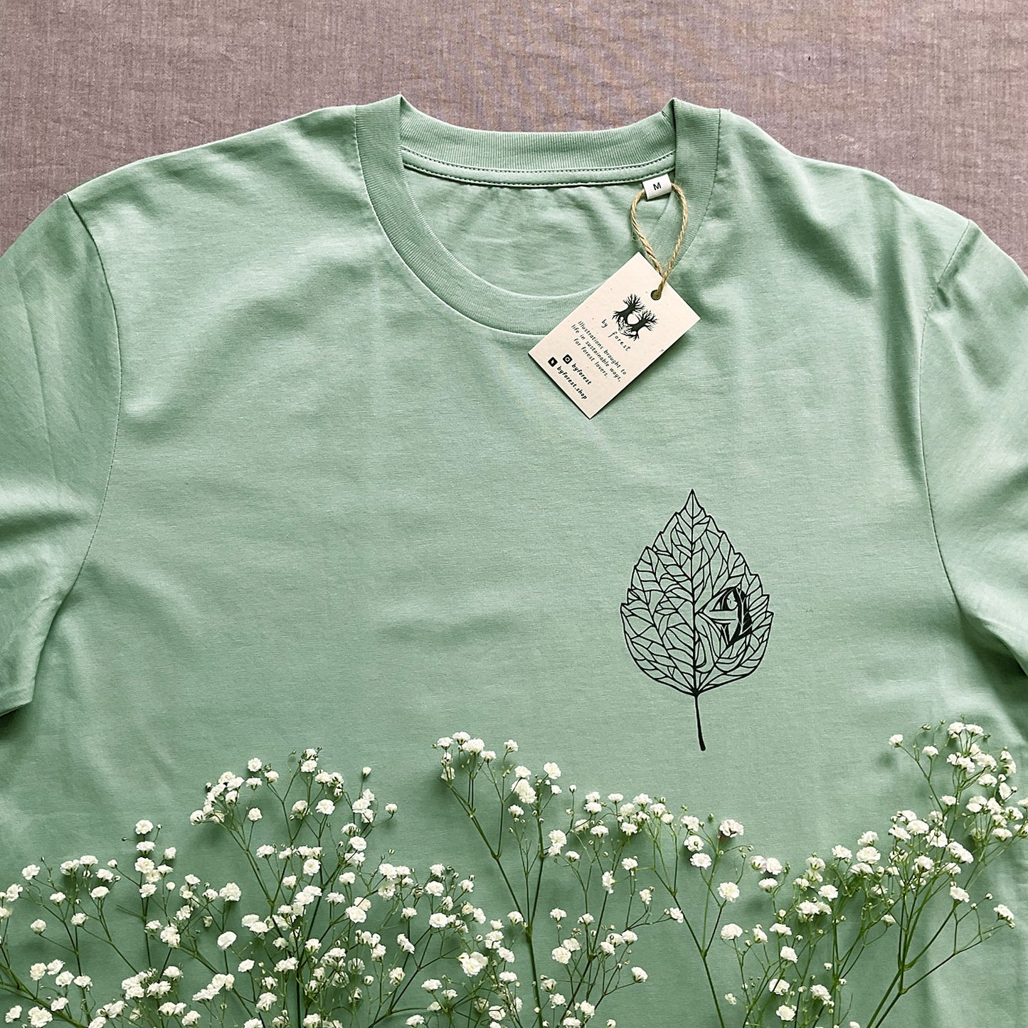 Tricou "Camouflage", Aloe