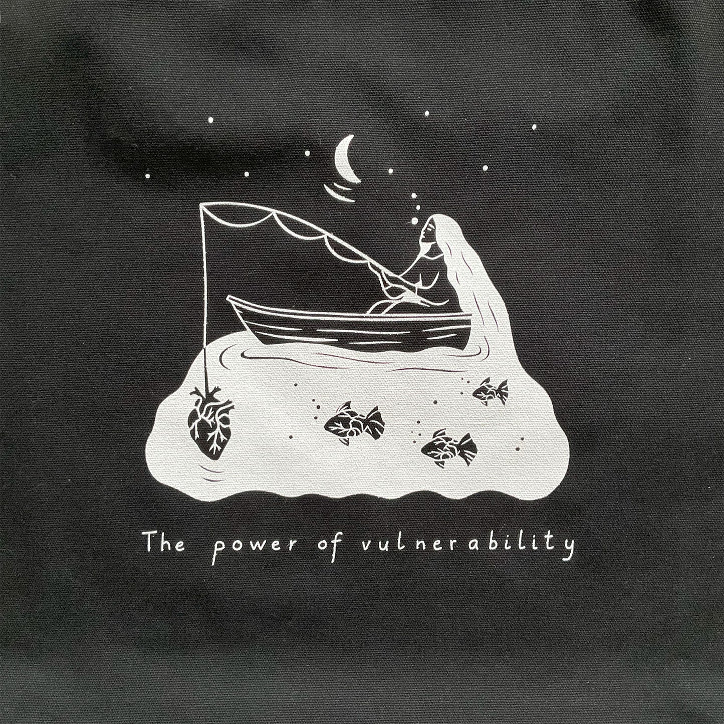 Traista "Power of vulenarbility", Black