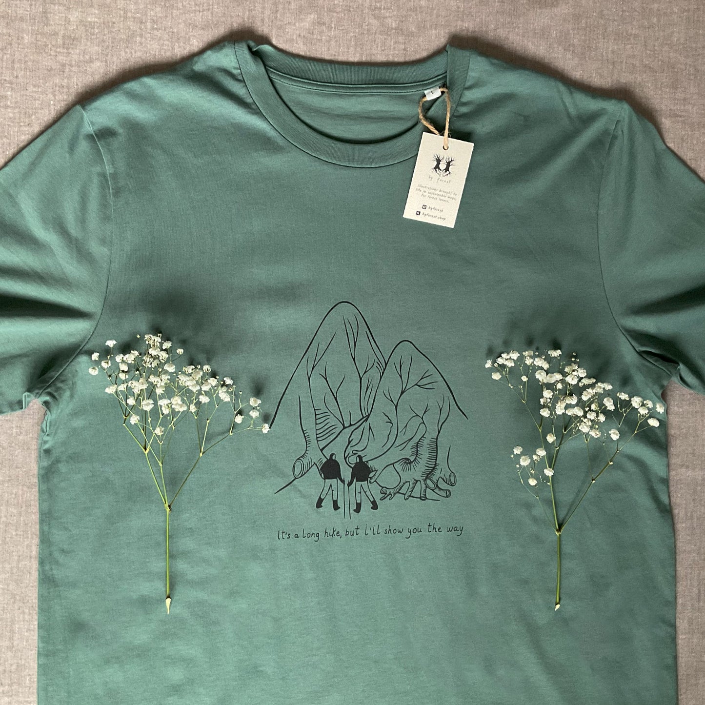 Tricou "I'll show you the way", Green bay