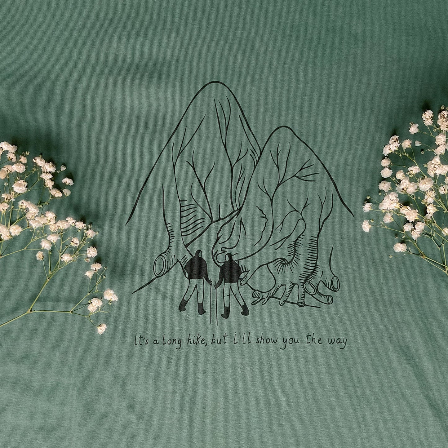 Tricou "I'll show you the way", Green bay