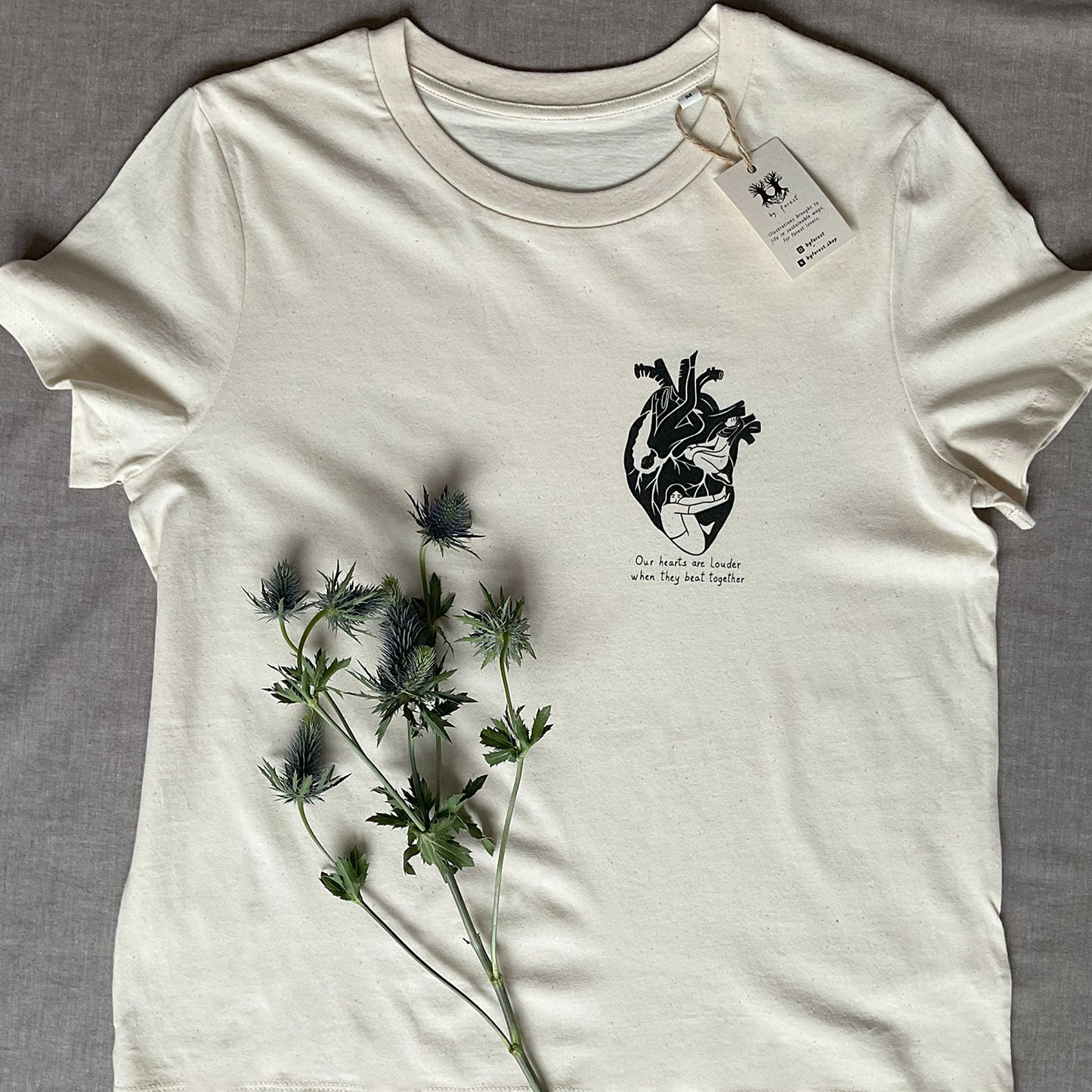 Tricou "Louder togheter", RE-White