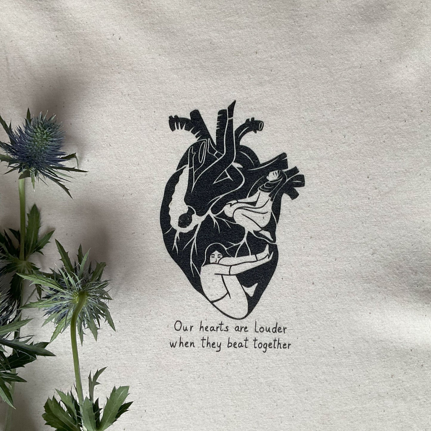 Tricou "Louder togheter", RE-White