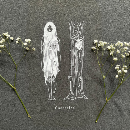 Tricou "Connected",  RE-Black