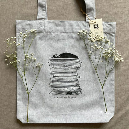 Traista "The princess and the peace", Heather grey