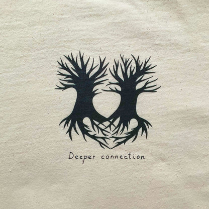 "Deeper connection" - Relaxed fit T-shirt