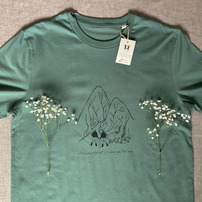 Tricou "I'll show you the way", Green bay