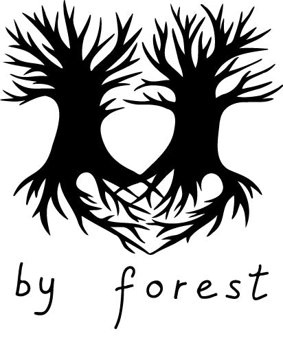 by forest